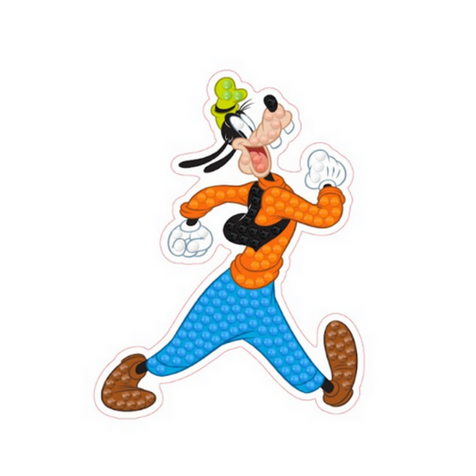 Goofy D100 Individual Sticker