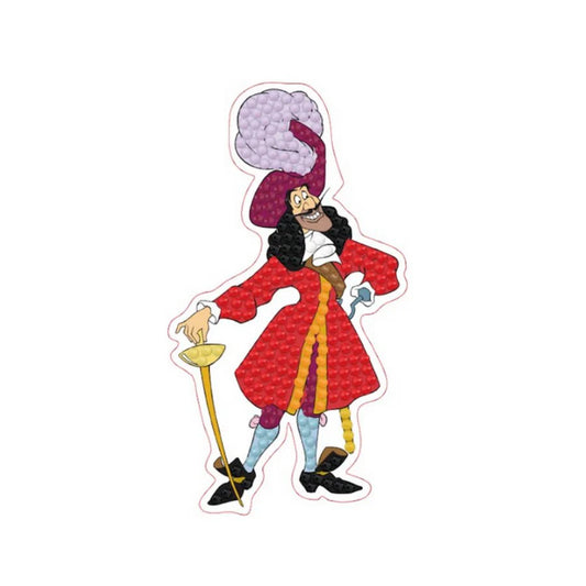 Captain Hook D100 Individual Sticker