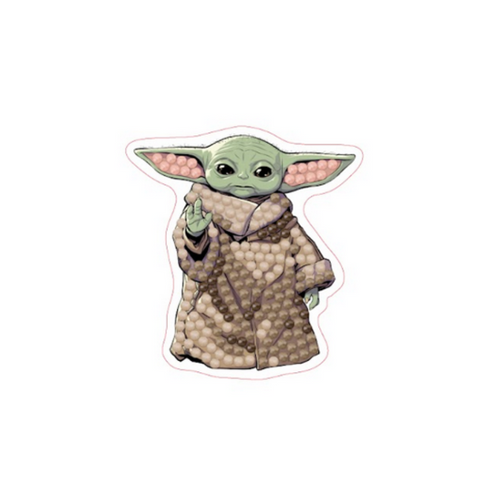 Grogu D100 Individual Sticker