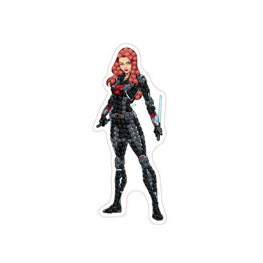 Black Widow  D100 Individual Sticker