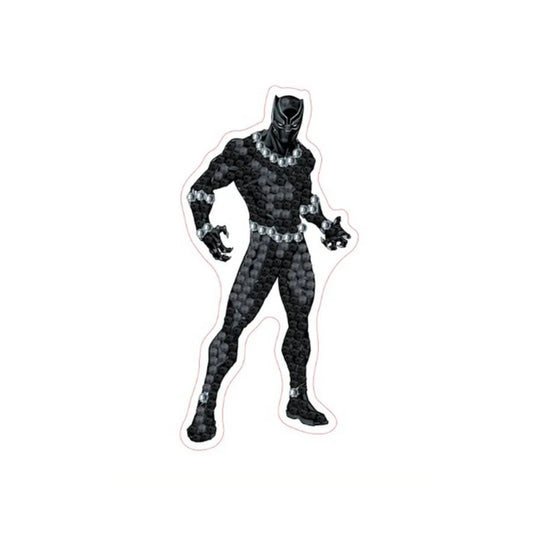 Black Panther D100 Individual Sticker