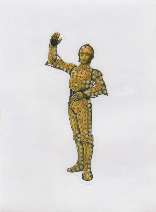 C-3PO D100 Individual Sticker