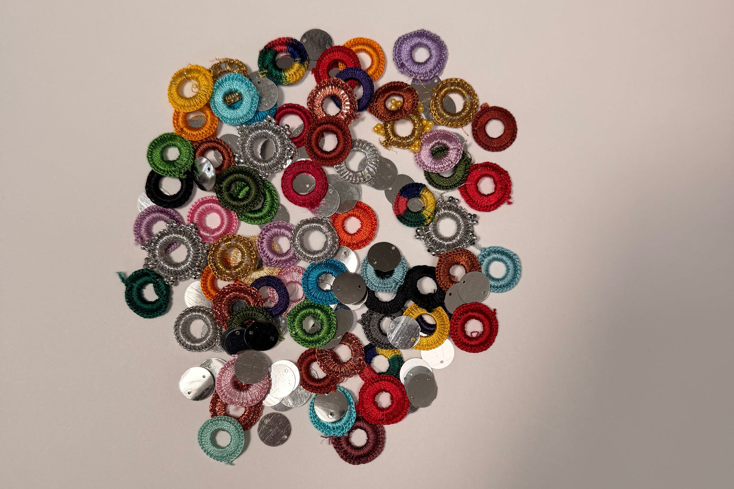 Assorted Crochet Mirror Rims