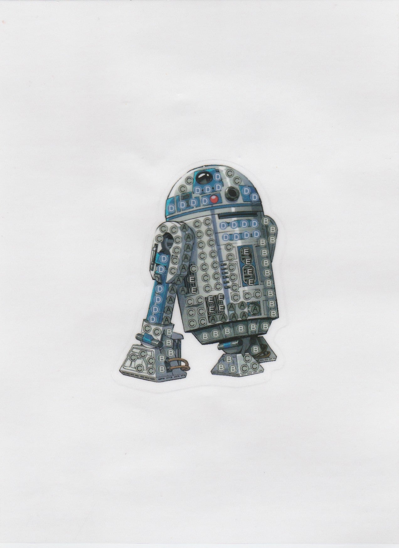 D100 Individual Stickers