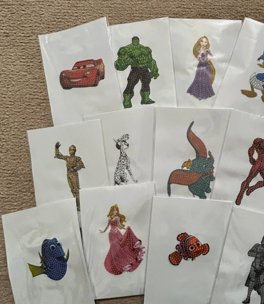 Disney D100 Crystal Art Individual Stickers