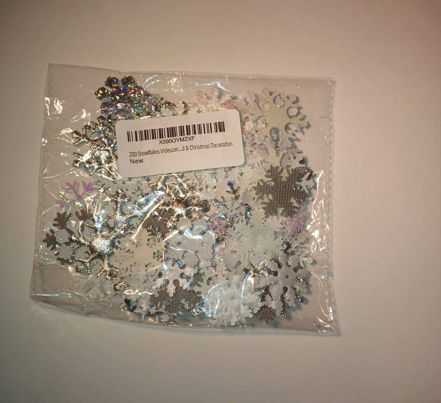 200 Snowflakes Christmas Decoration